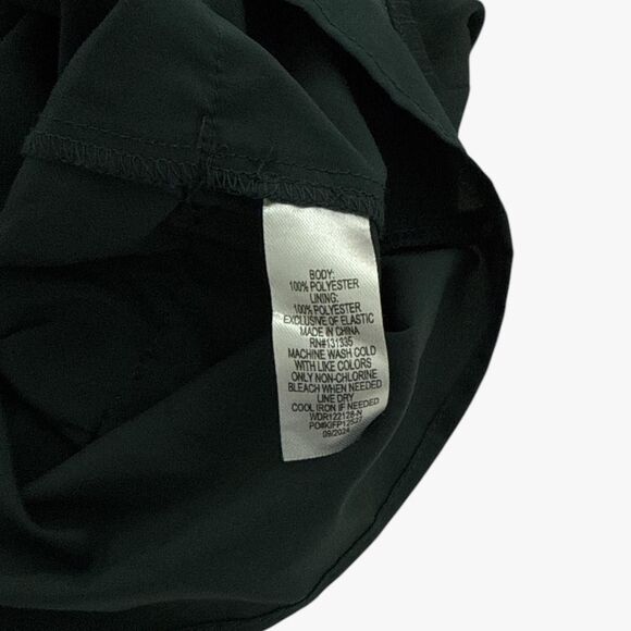 Nordstrom Socialite Women's Tiered Ruffle Mini Dress in Forest Green Sz XL Glam - Picture 6 of 6